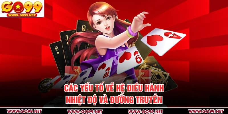 Các yếu tố về hệ điều hành, nhiệt độ và đường truyền