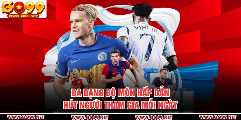 Đa dạng bộ môn hấp dẫn hút người tham gia mỗi ngày