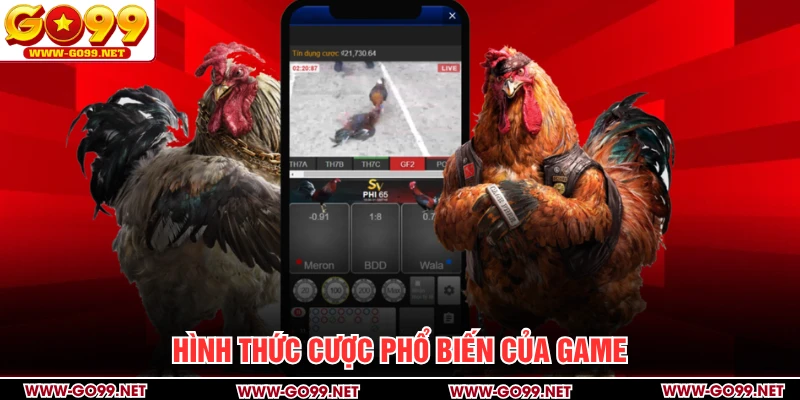 Hình thức cược phổ biến của game